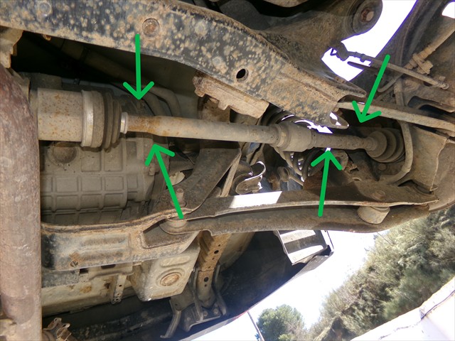 Palier Trasero Izquierda