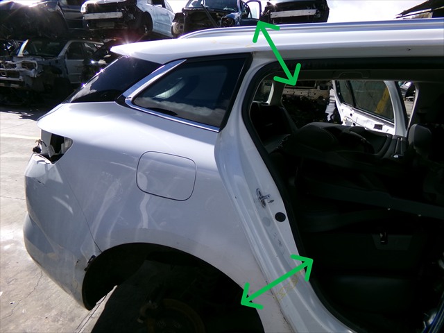 Corte Aleta Trasera Derecha