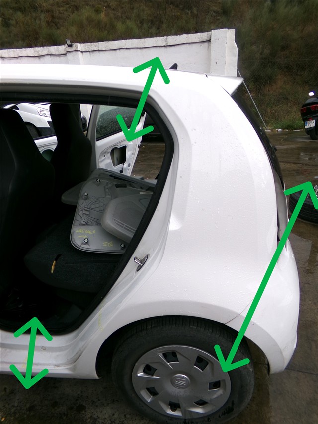 Corte Aleta Trasera Izquierda