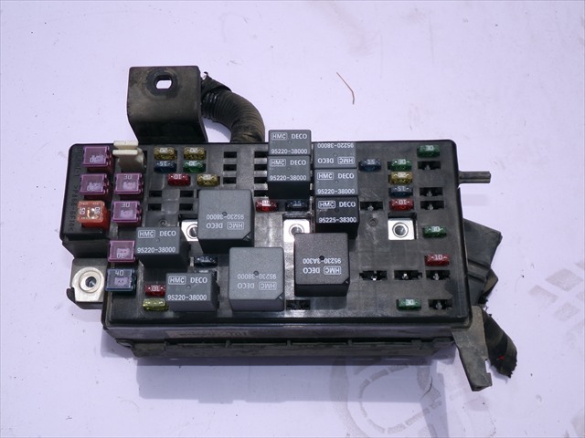 Caja Reles y Fusibles