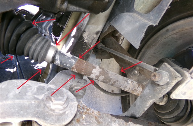 Palier Delantero Izquierdo