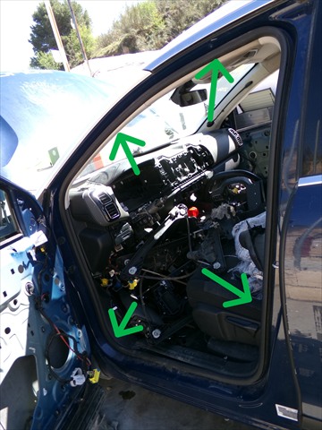 Goma Contorno Puerta Delantera Izquierda